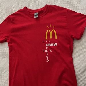 Travis Scott x McDonald's Crew T-shirt